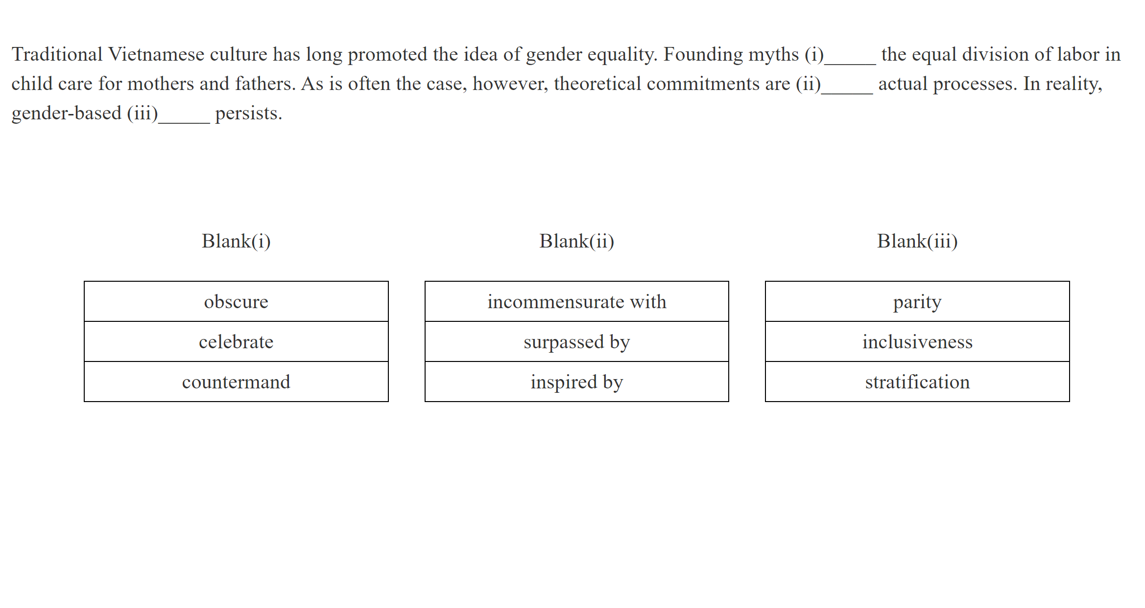 KMF Comprehensive set of mathematics questions after the reform